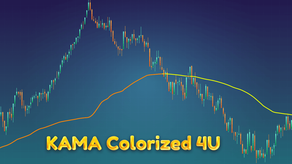 KAMA Colorized 4U FREE Indicator for NinjaTrader 8 - ninZa.co